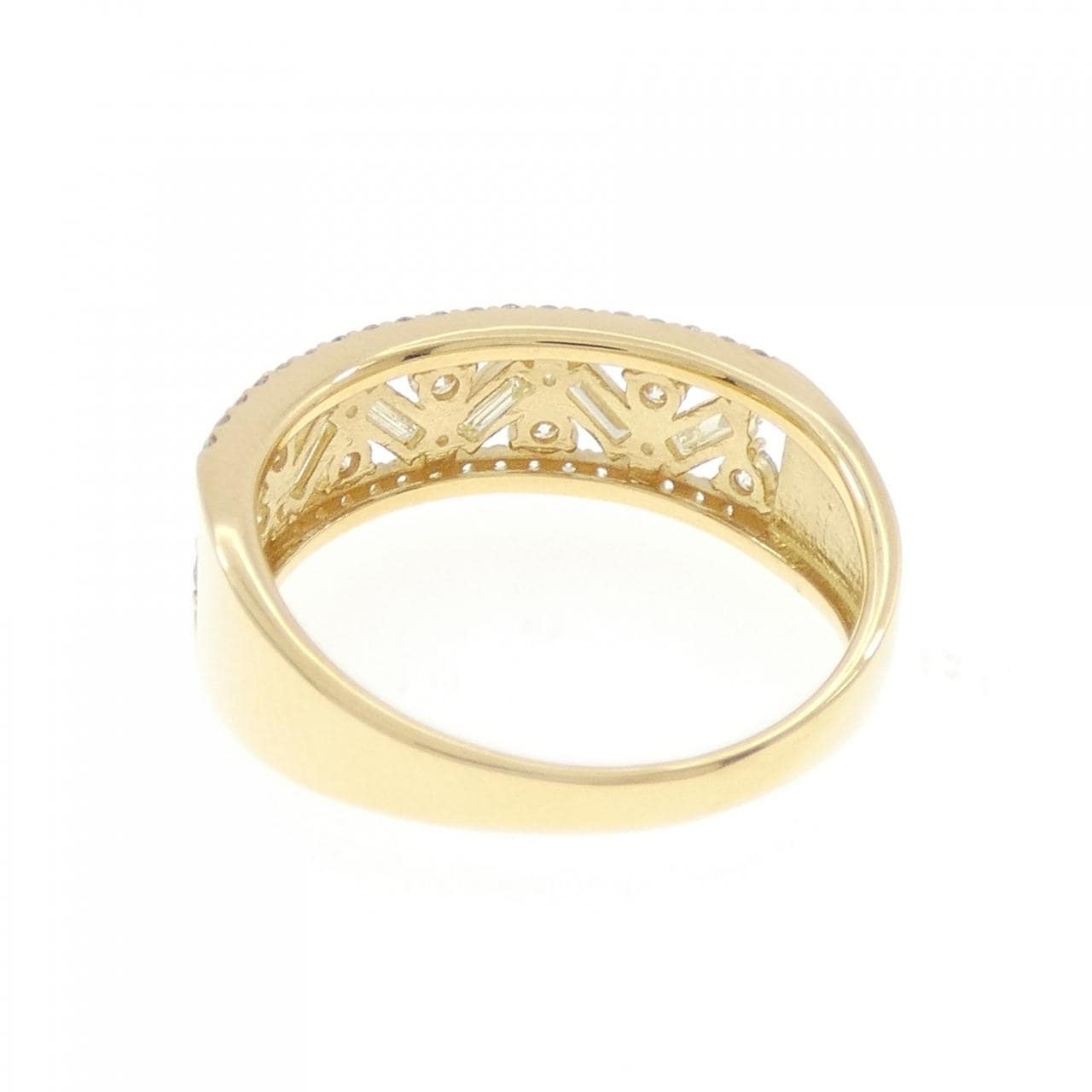 [BRAND NEW] K18YG Diamond ring 0.70CT