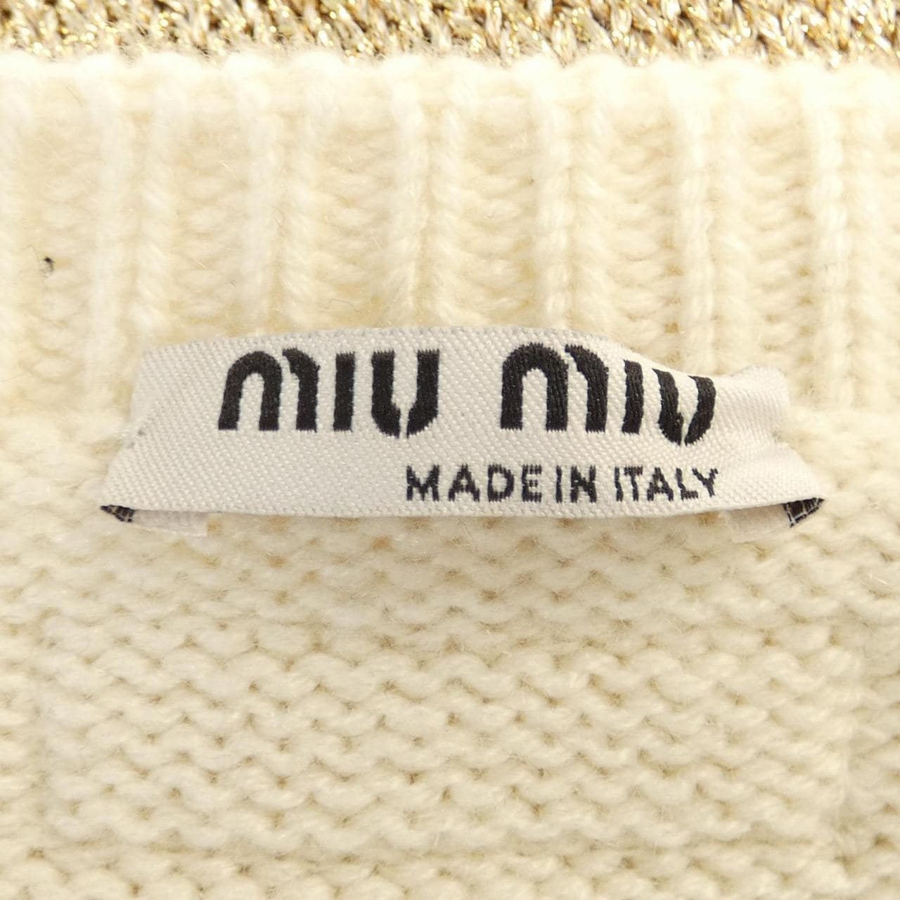 ミュウミュウ MIU MIU MML578 10U3 ニット
