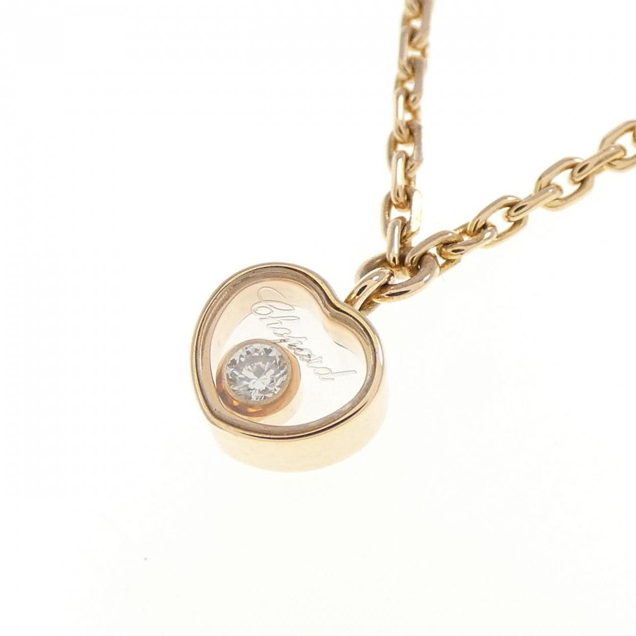 CHOPARD heart Diamond necklace