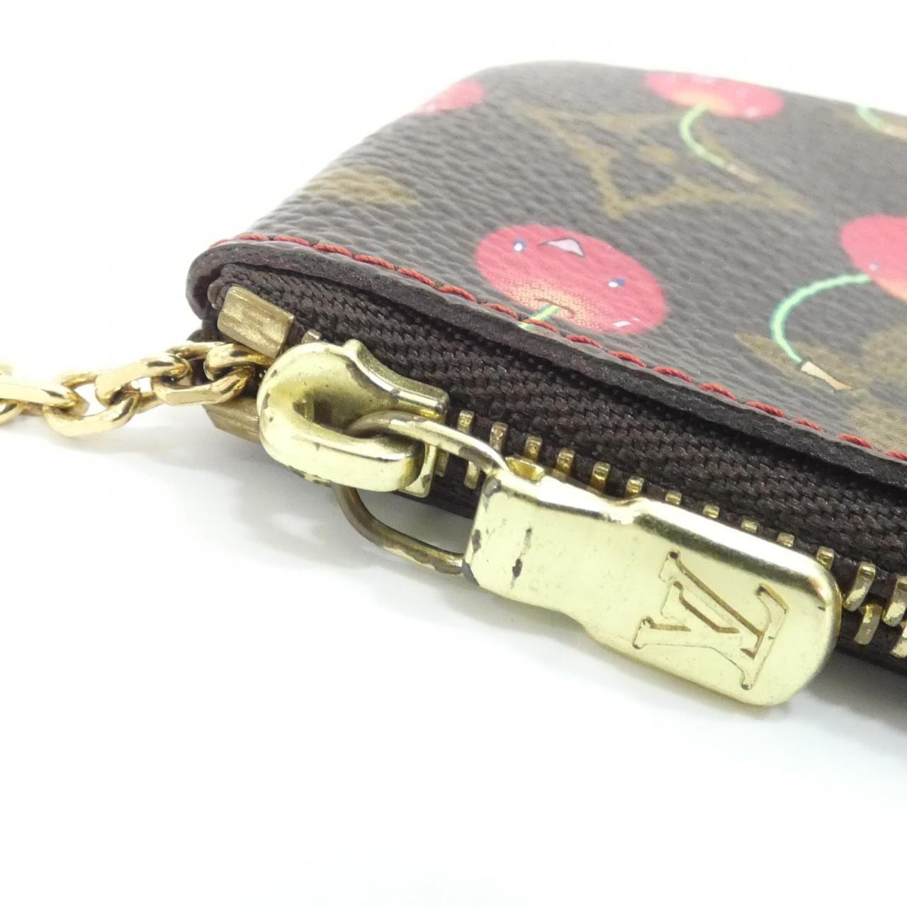 ルイヴィトン モノグラム チェリー ポシェット クレ M95042 コイン＆キーケース