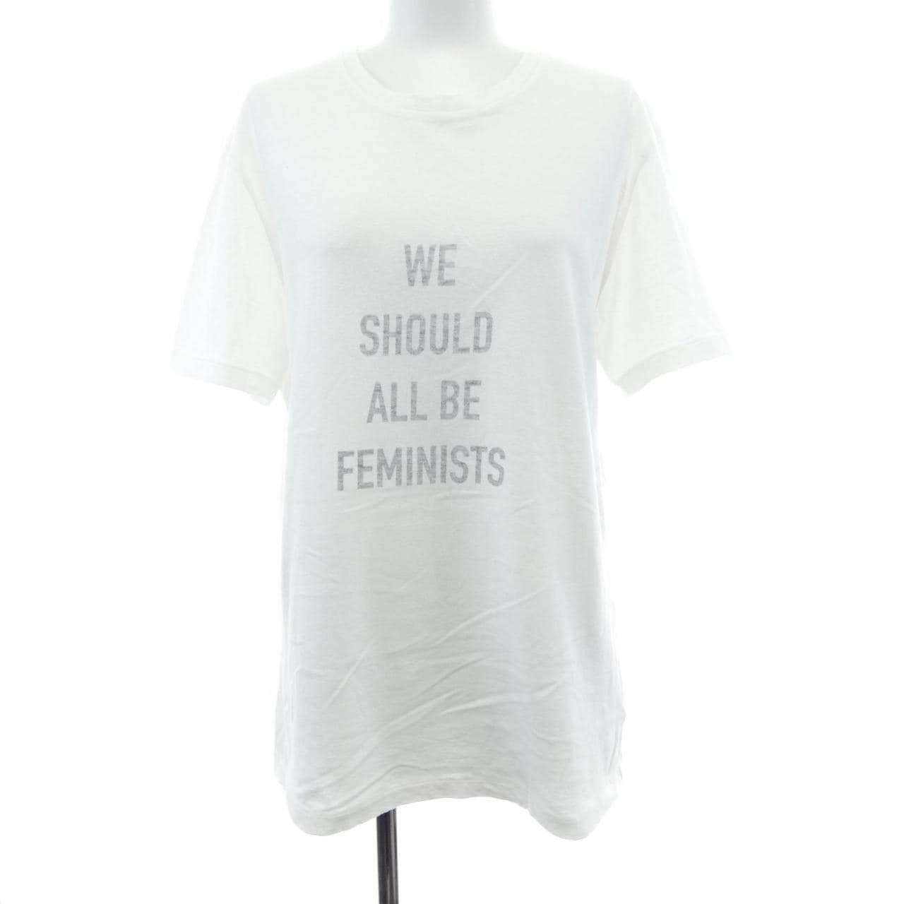 クリスチャンディオール CHRISTIAN DIOR WE SHOULD ALL BE FEMINISTS 213T03TA001 Tシャツ