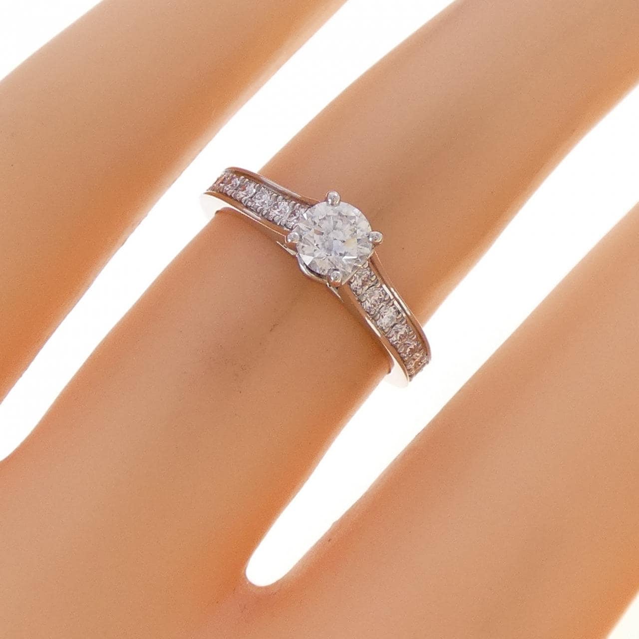 カルティエ 1895 ソリテール リング 0.30CT