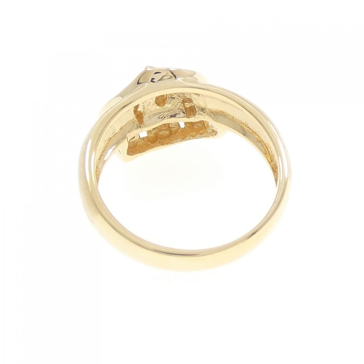 K18YG ダイヤモンド リング 0.45CT