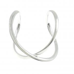 ジョージジェンセン　マルシア　バングル　Mサイズ MERCY hinged sterling silver bracelet bangle | Georg Jensen