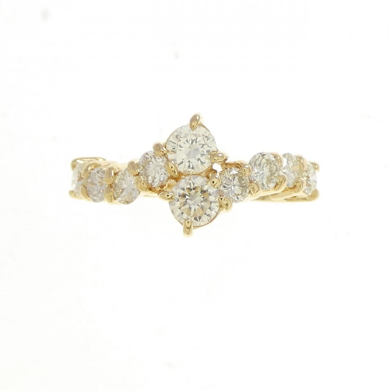 K18YG ダイヤモンド リング 1.02CT