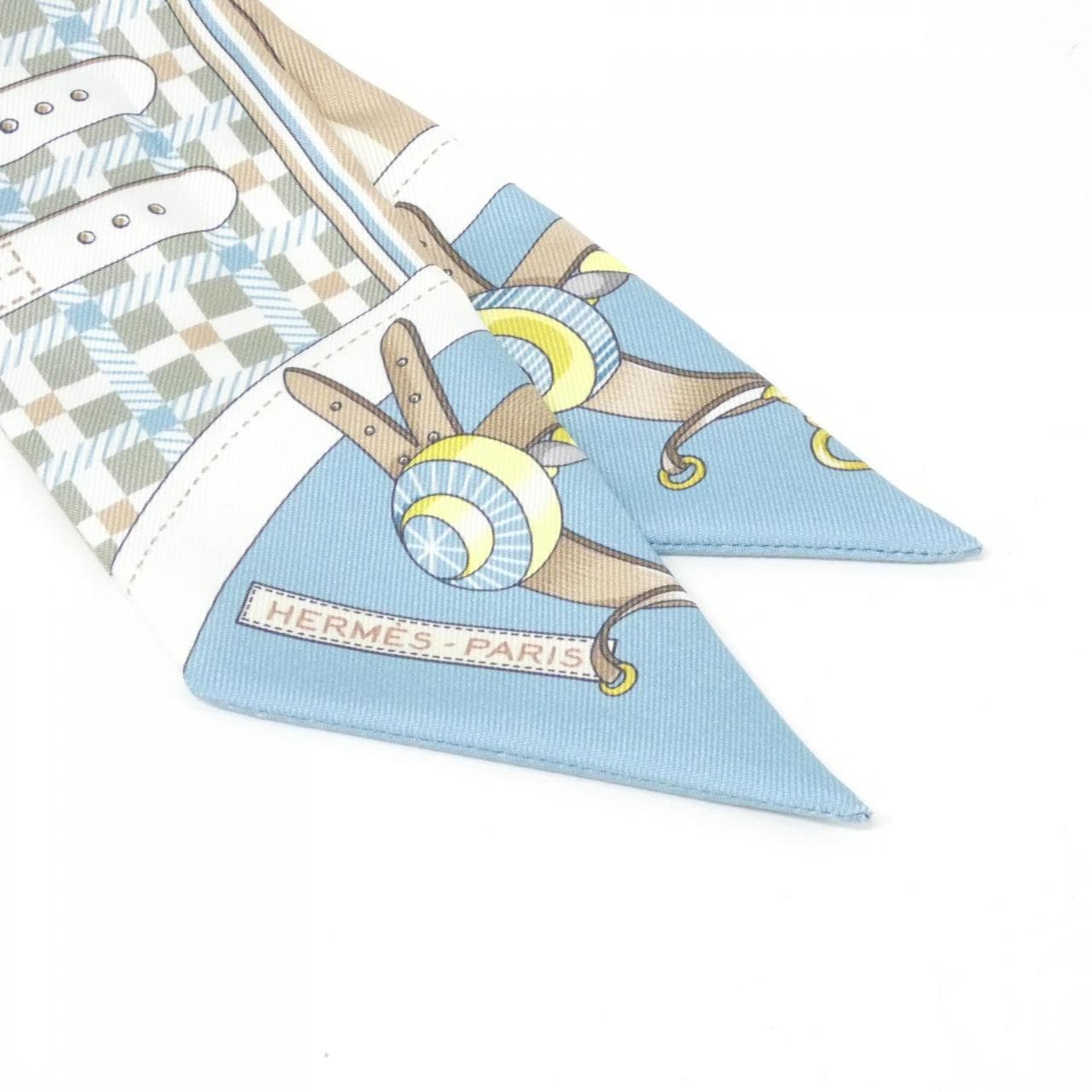 エルメス LES VOITURES NOUVELLE ツイリー 064108S スカーフ