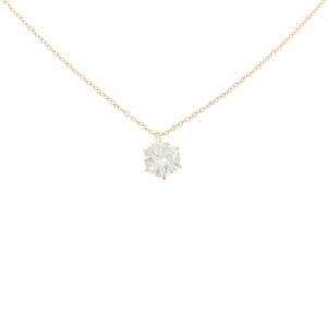 【リメイク】K18YG ダイヤモンド ネックレス 1.018CT H I1 Good