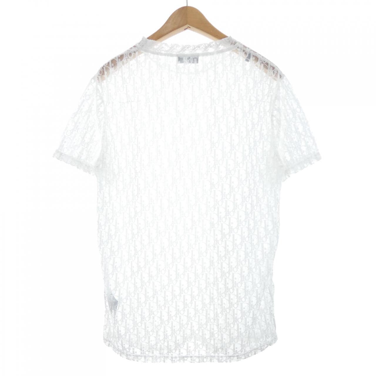 ディオール DIOR オーブリークシースルーTシャツ　OBLIQUE 923J615A0537 トップス