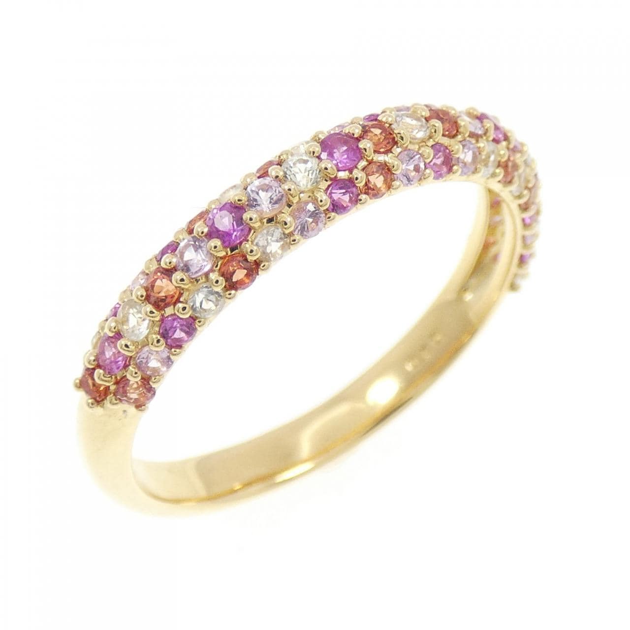 K18YG サファイヤ リング 0.70CT