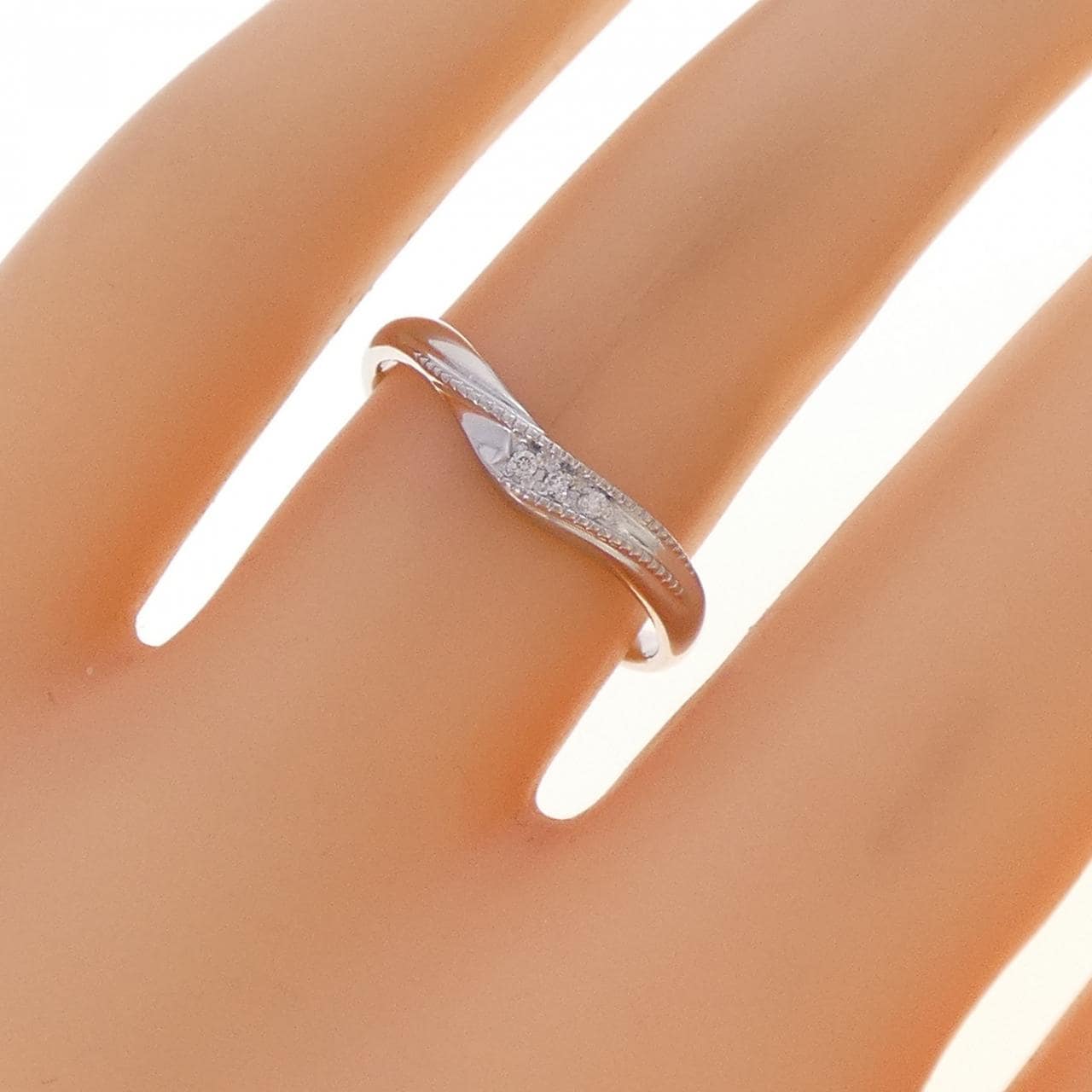 PT900 ダイヤモンド リング 0.01CT