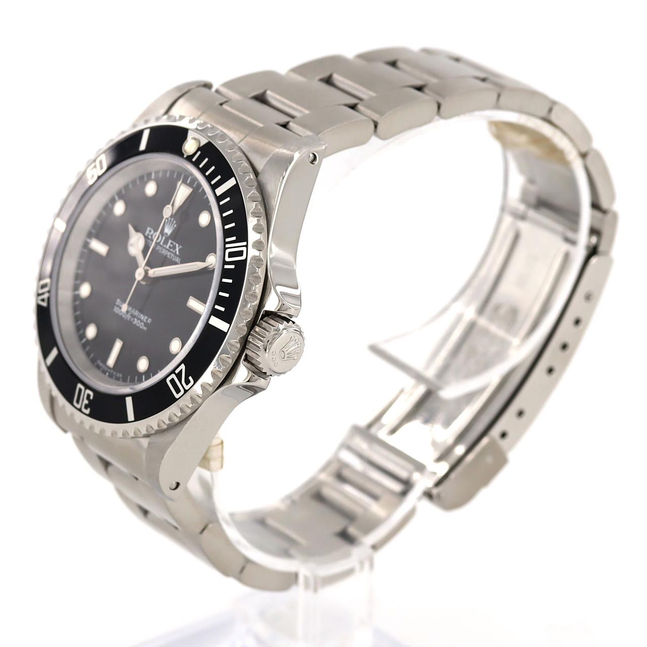 ROLEX Submariner Non-Date 14060 SS自動上弦X number