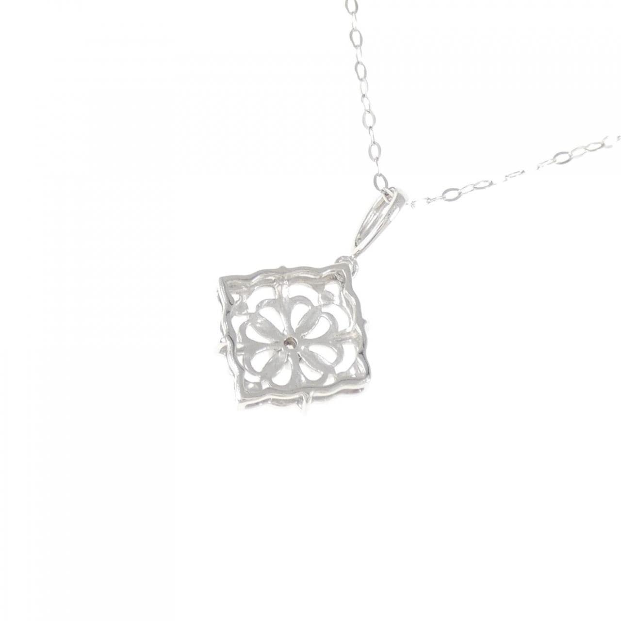 PT999/PT850 ダイヤモンド ネックレス 0.01CT