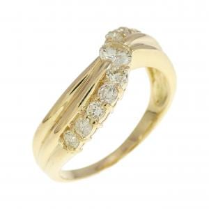 K18YG ダイヤモンド リング 0.50CT