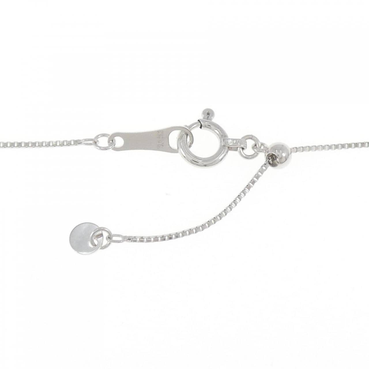 K18WG ダイヤモンド ネックレス 0.03CT