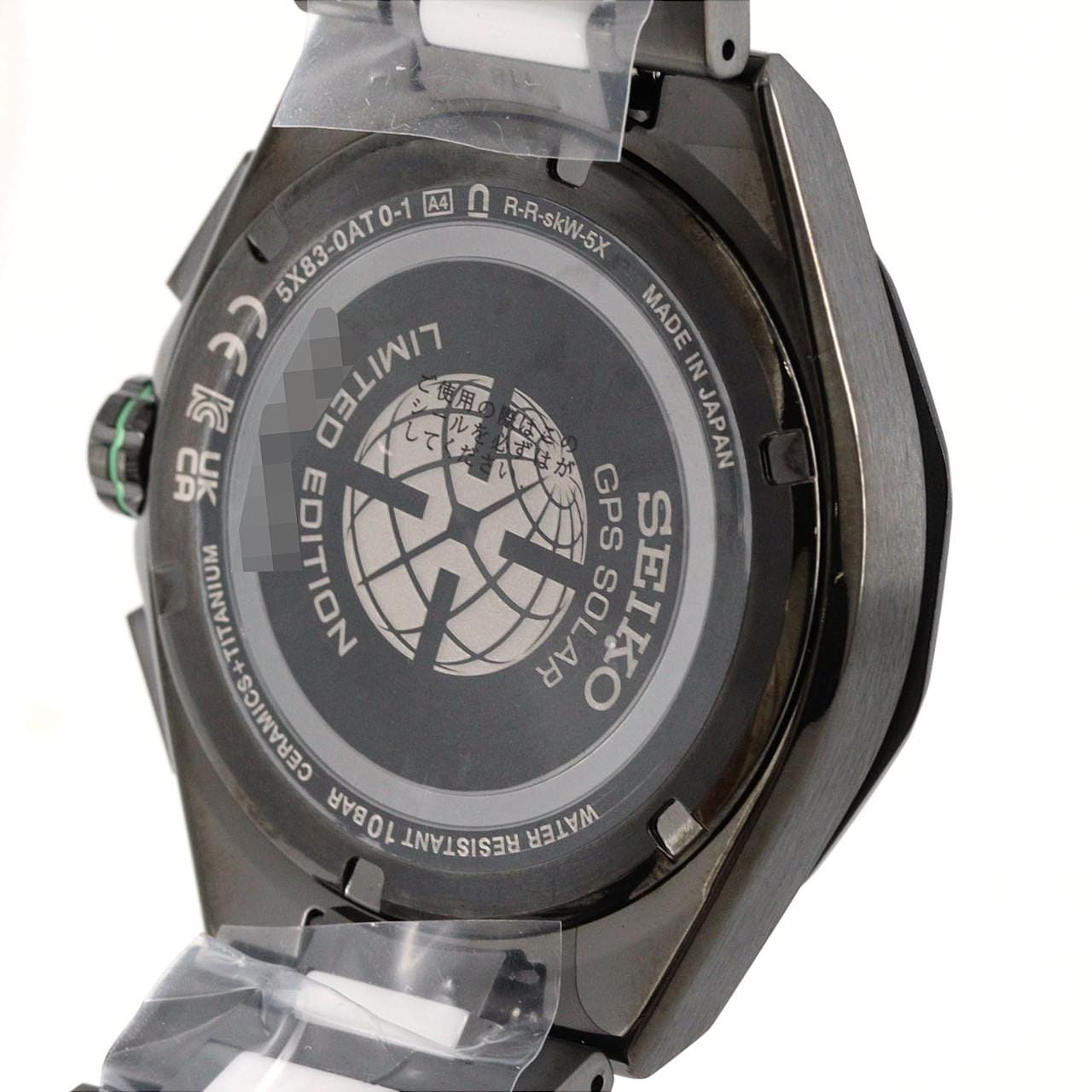 【新品】セイコー アストロン GPS 電波時計 LIMITED 5X83-0AT0-1/SBXC185 TIxセラミック ソーラークォーツ