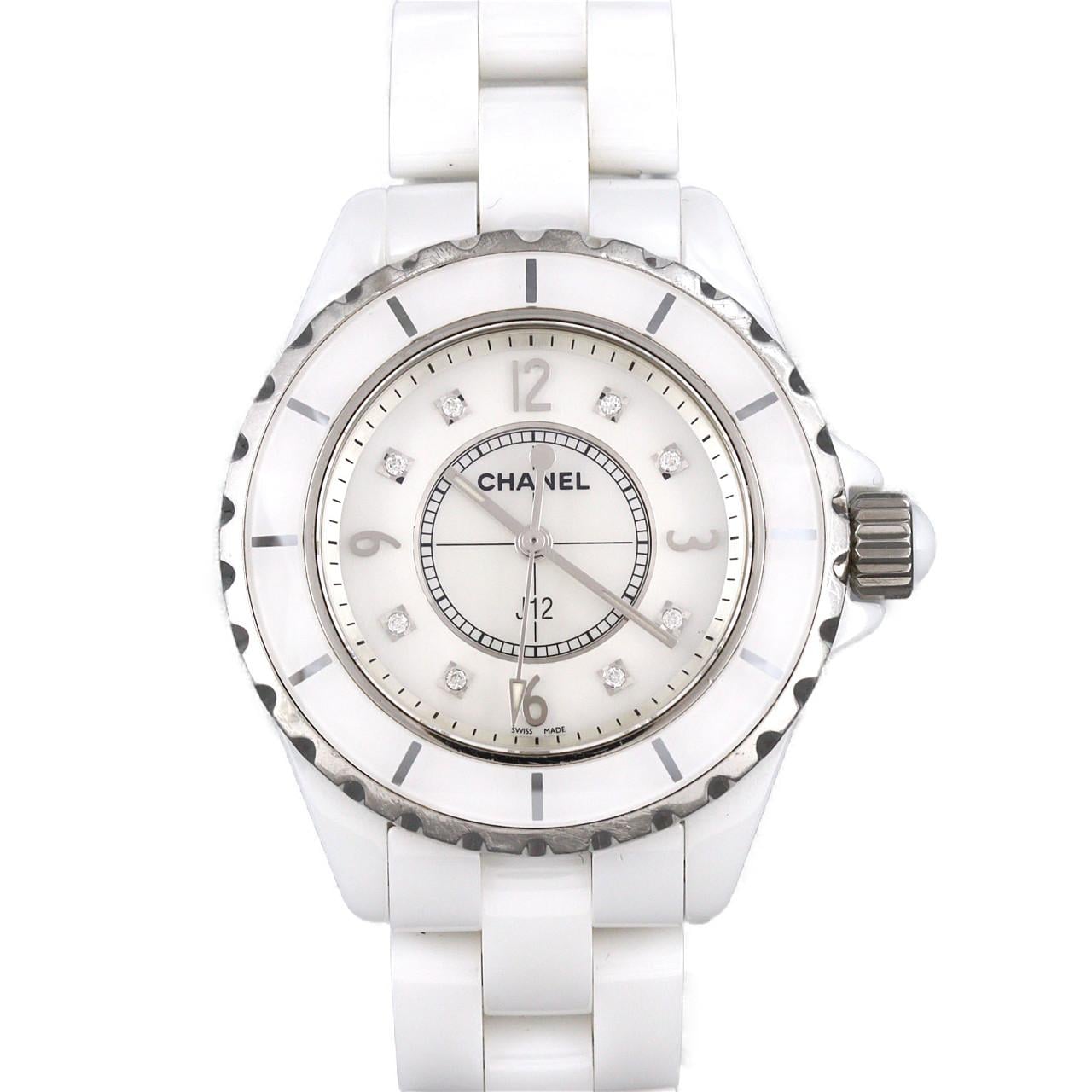 【ノーメンテナンス還元価格】シャネル J12 33mmセラミック･8P H2422 セラミック クォーツ