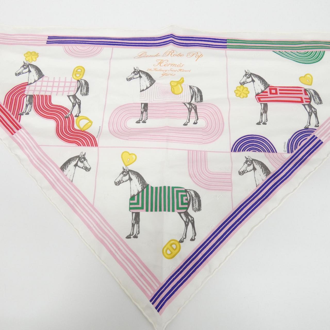 エルメス トライアングル チャーム 883896S スカーフ