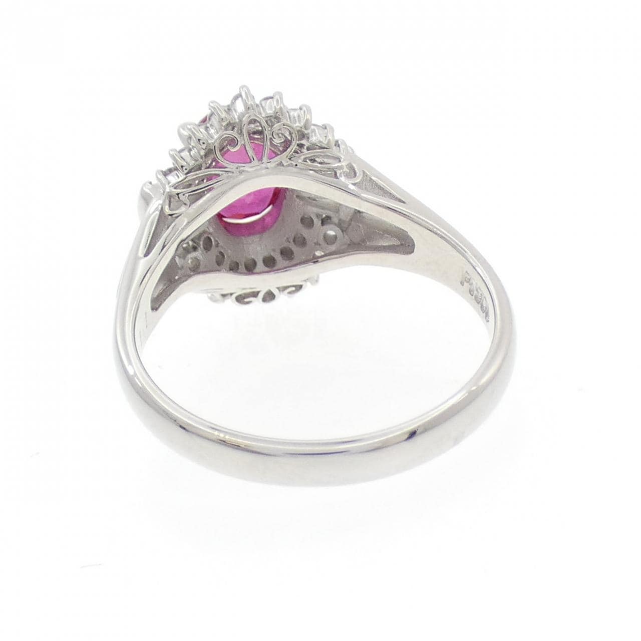 PT900 ルビー リング 1.11CT