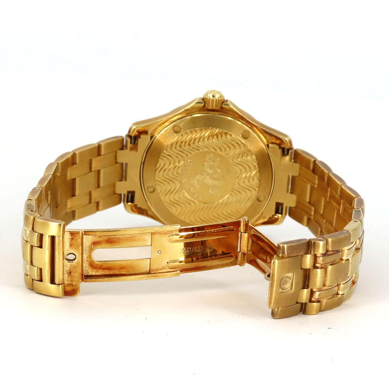 【ノーメンテナンス還元価格】オメガ シーマスター120 YG/D 2115.21 YG クォーツ