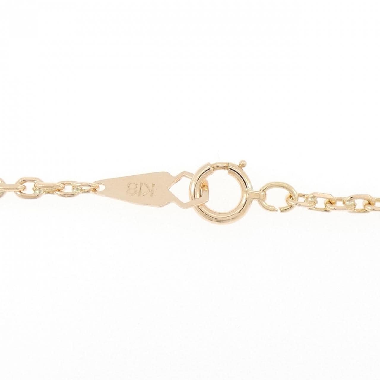 K18YG chain necklace