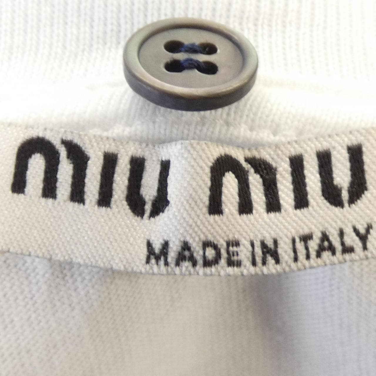 ミュウミュウ MIU MIU MJN309 1ZFY Tシャツ