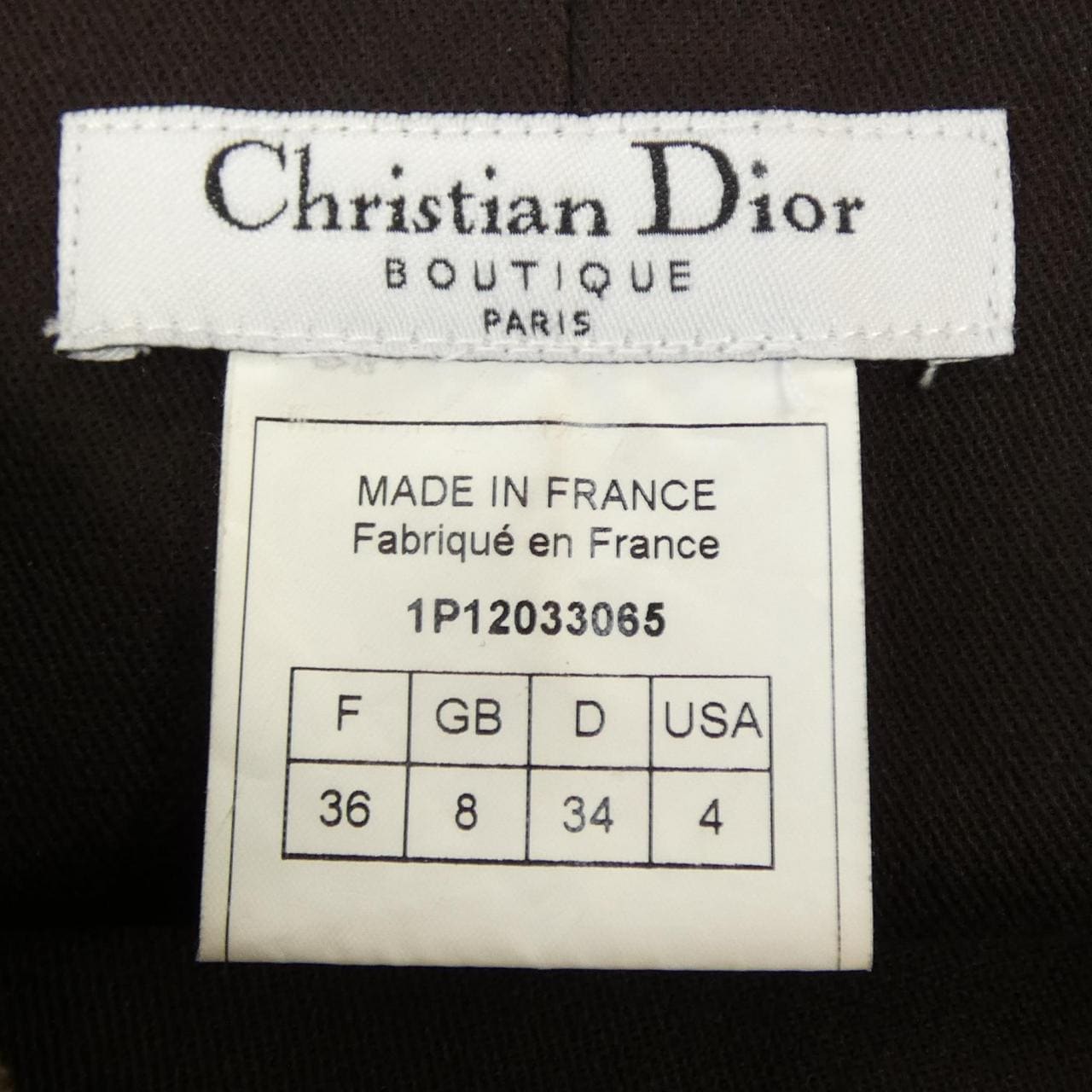 クリスチャンディオール CHRISTIAN DIOR 1P12033065 スカート