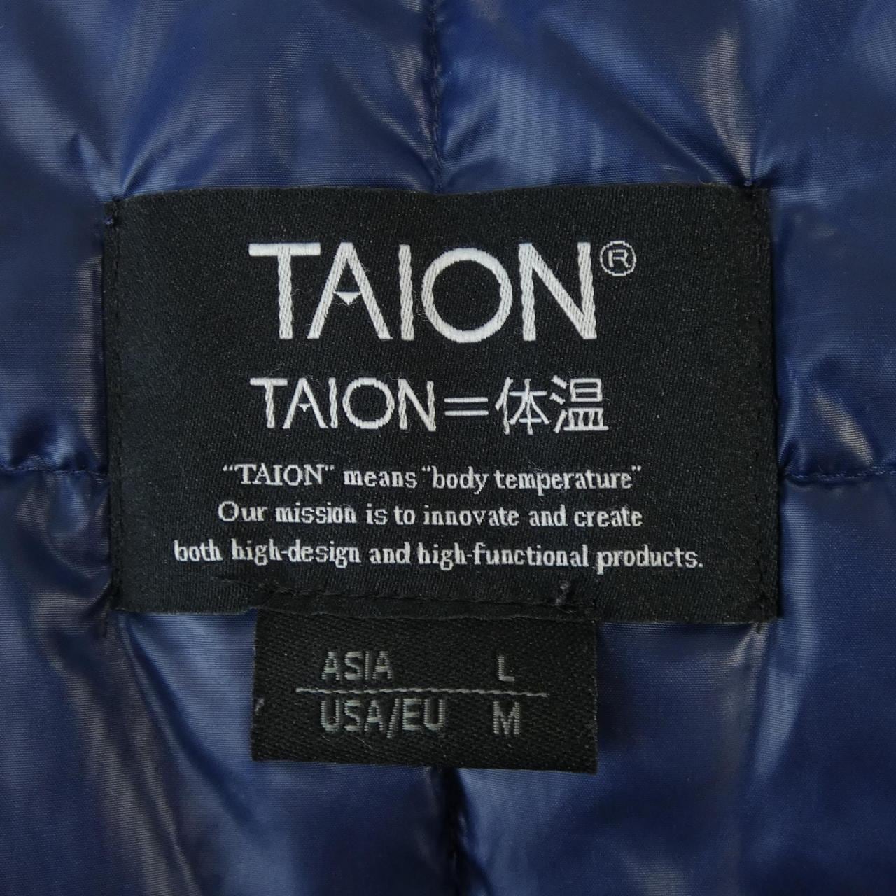 タイオン TAION ダウンベスト
