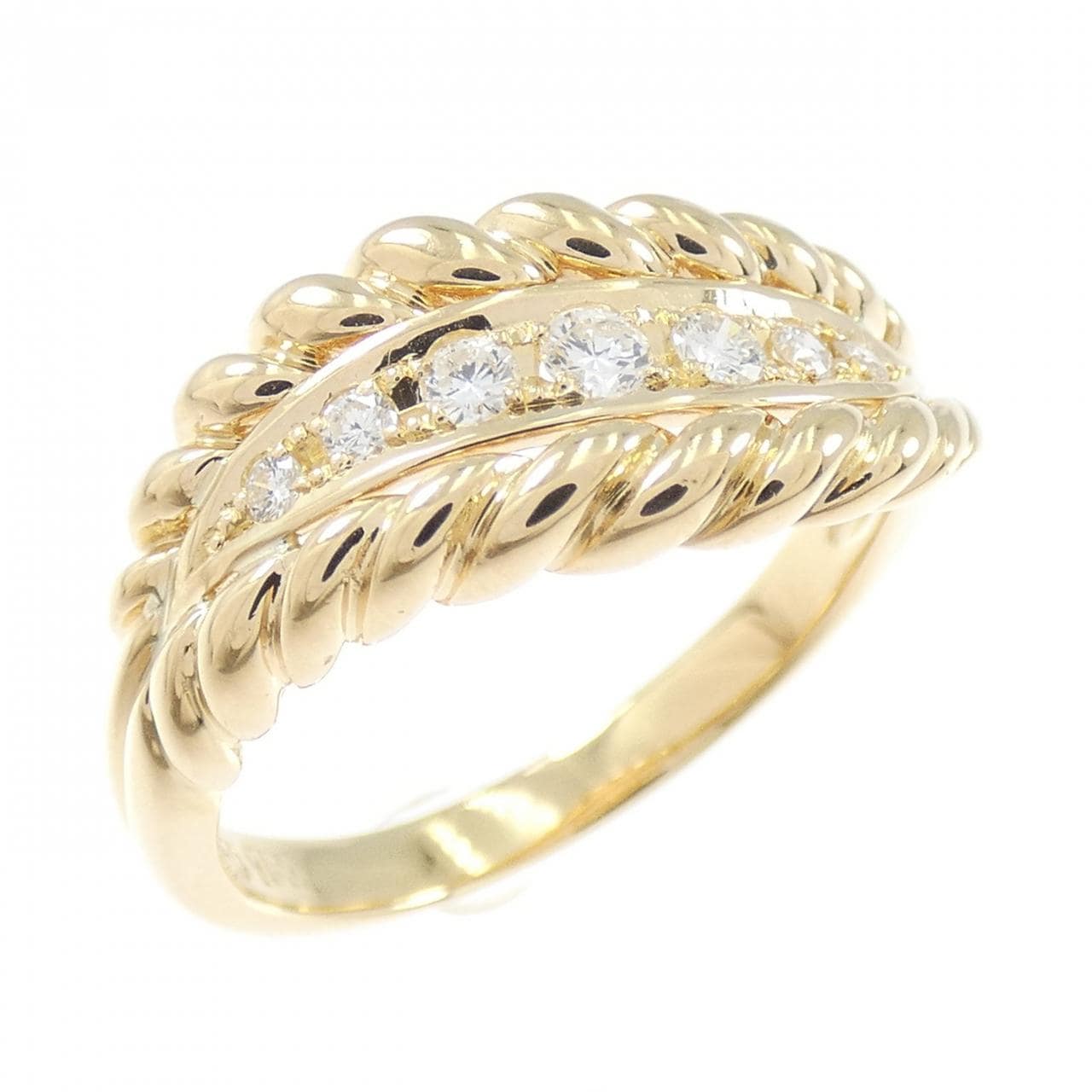 750YG ダイヤモンド リング