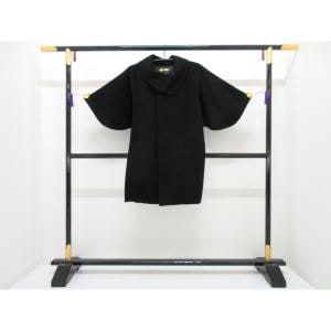 【新品】お洒落コート カシミヤ混 ロール衿