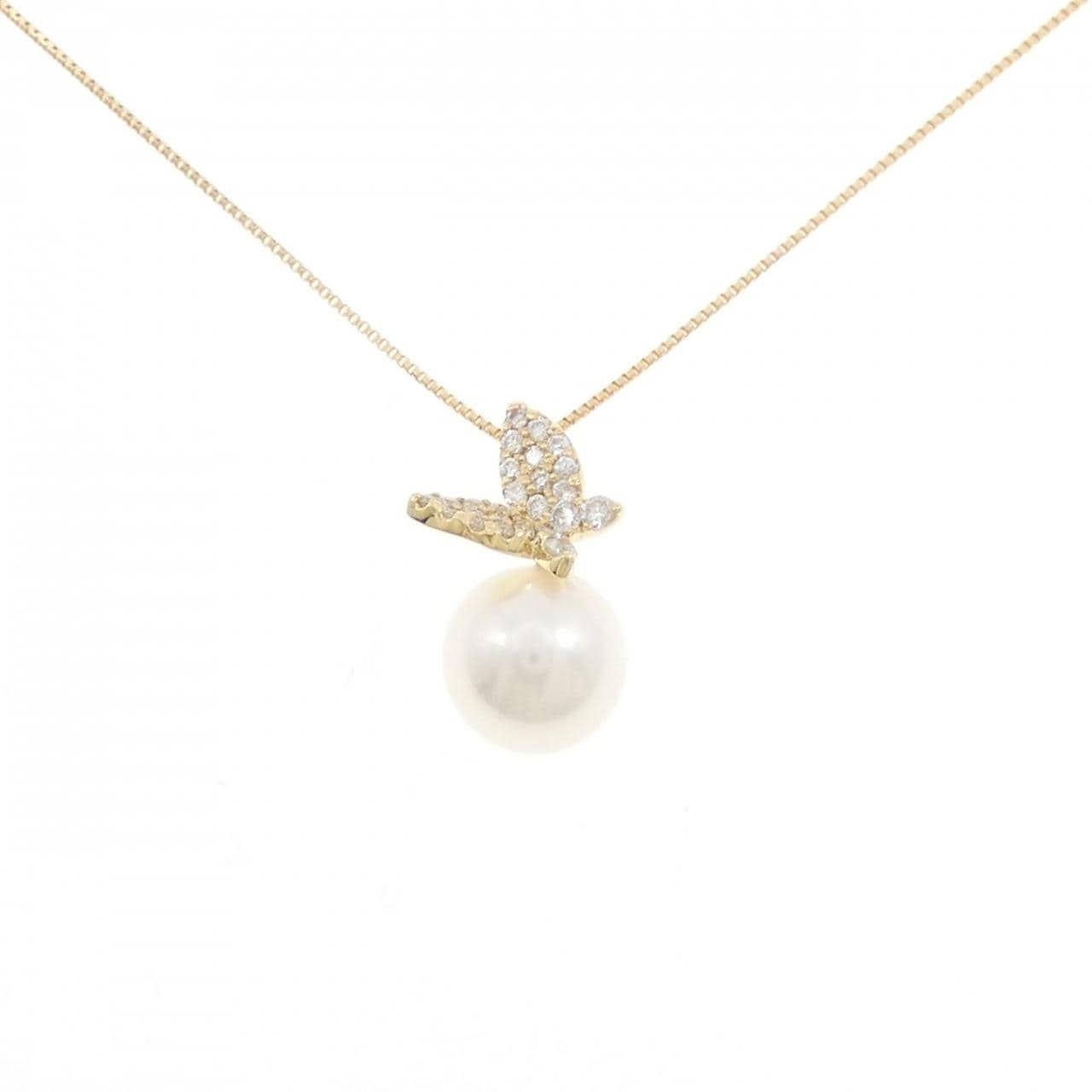 K18YG アコヤパール ネックレス 7.9mm