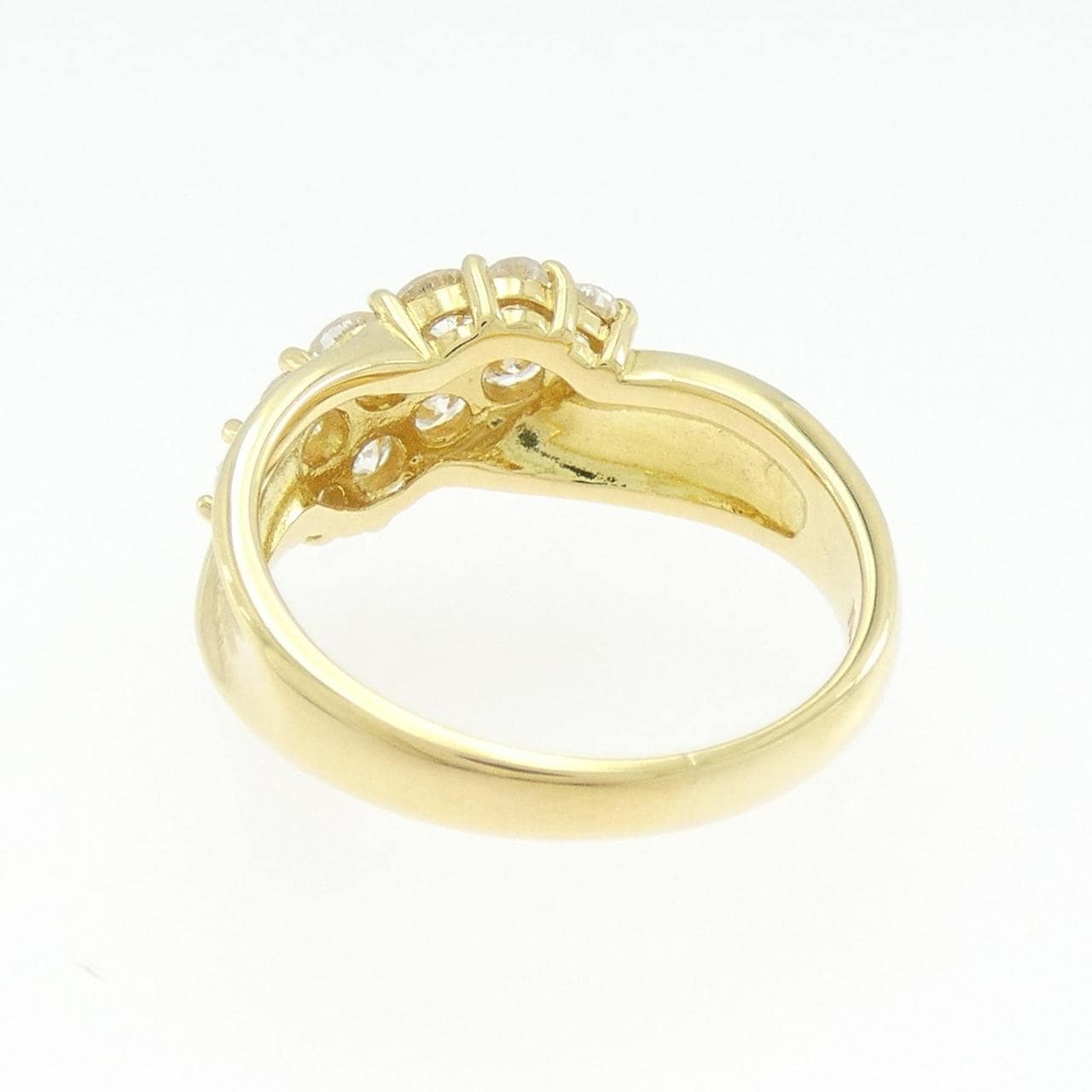 K18YG ダイヤモンド リング 0.71CT