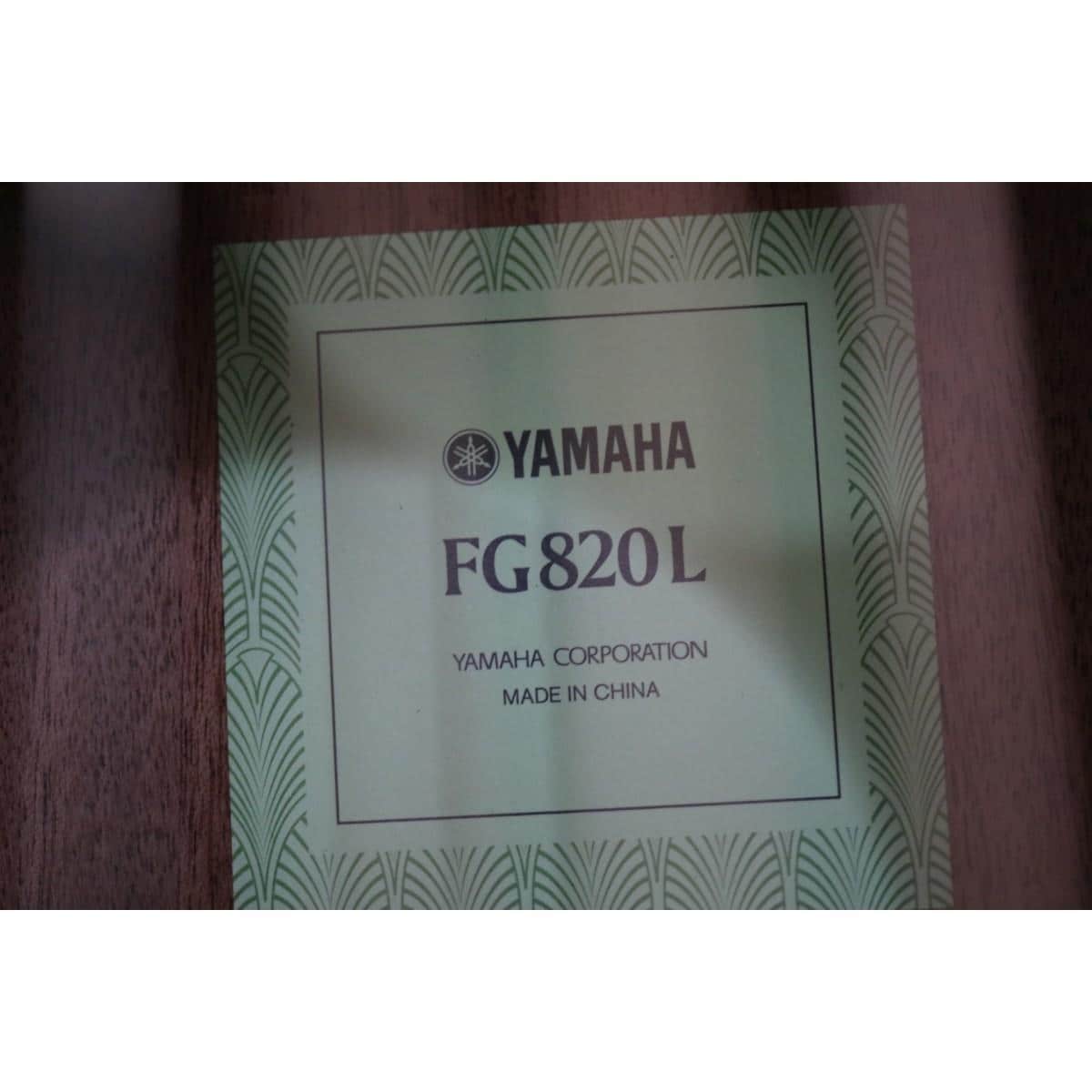 ＹＡＭＡＨＡ　　ＦＧ８２０Ｌ