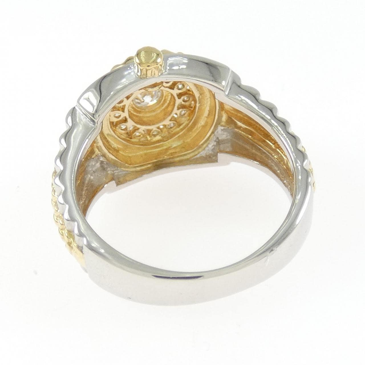 PT900/K18YG ダイヤモンド リング 0.27CT