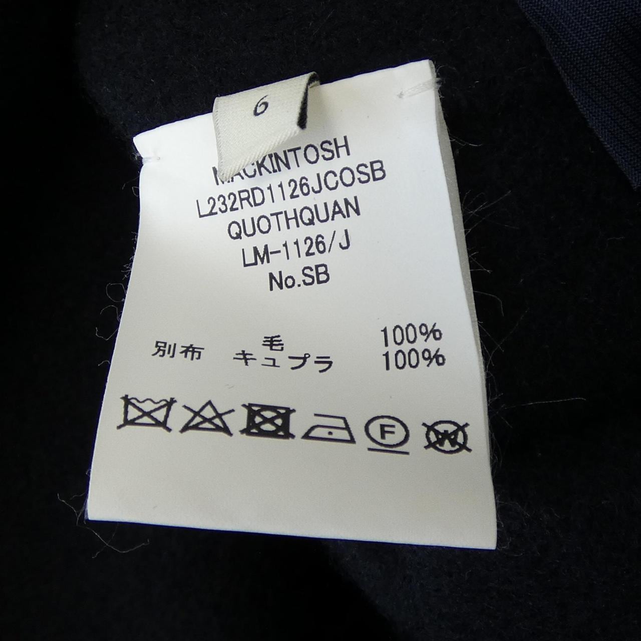 マッキントッシュ MACKINTOSH L232RD1126 QUOTHQUAN コート