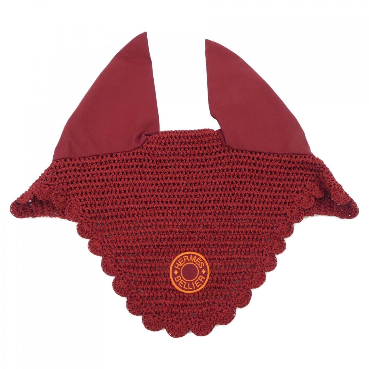 エルメス HERMES ハエよけ H800156E イヤーフード馬用