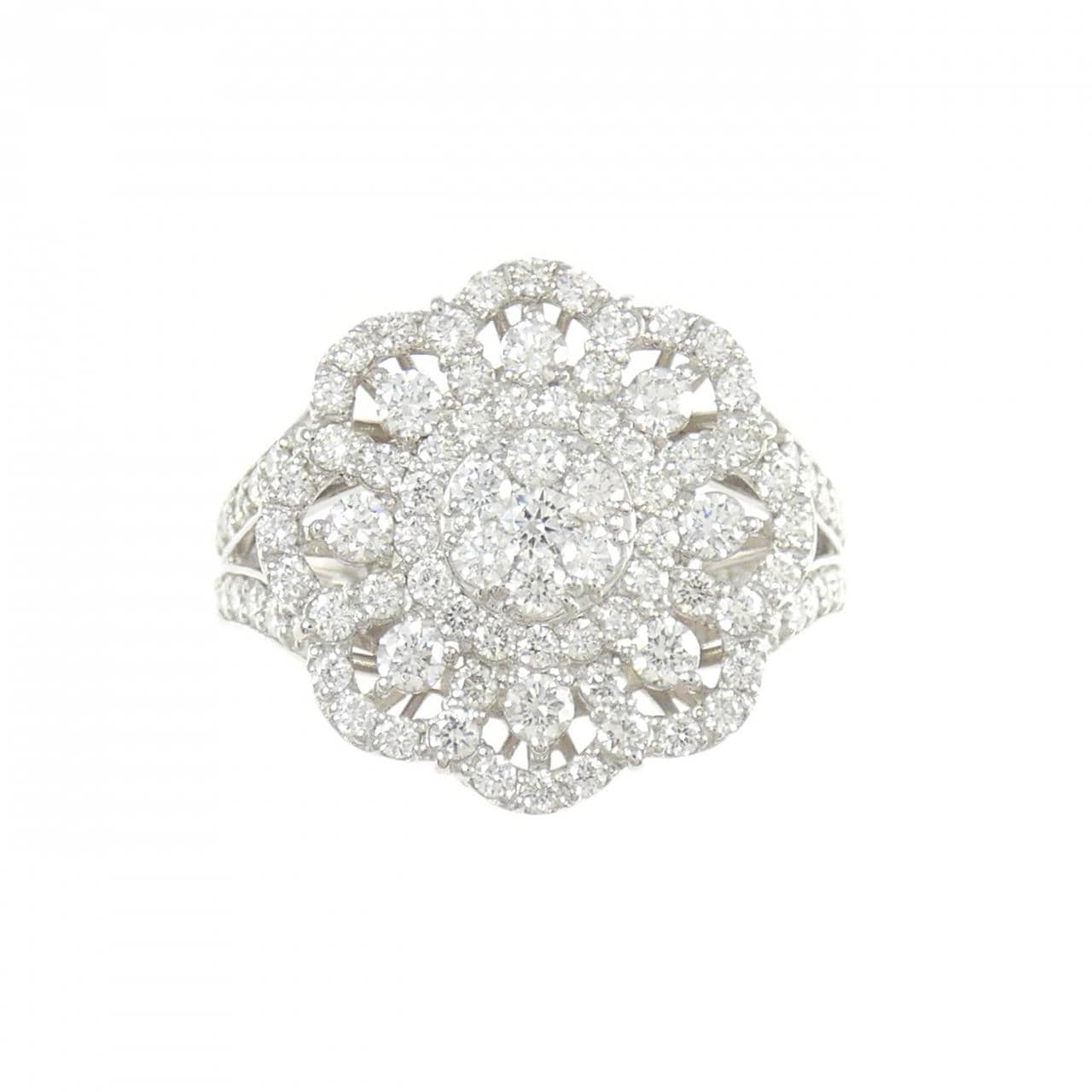 PT950 ダイヤモンド リング 1.00CT