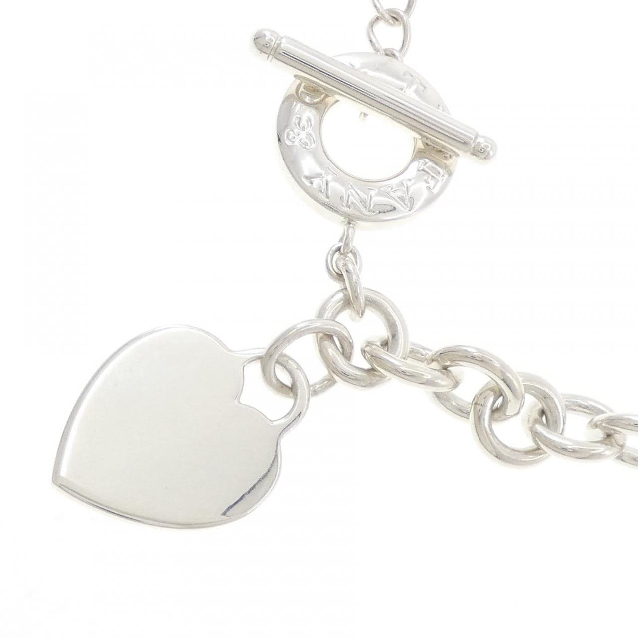 ティファニー ハートタグチャーム トグル ネックレス