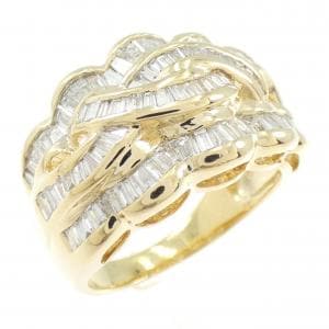 K18YG ダイヤモンド リング 1.50CT