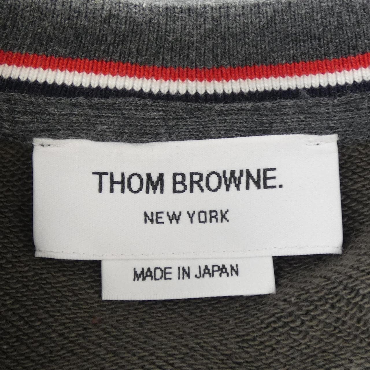 トムブラウン THOM BROWNE クラシック ループバック4BAR MJT021H スウェット