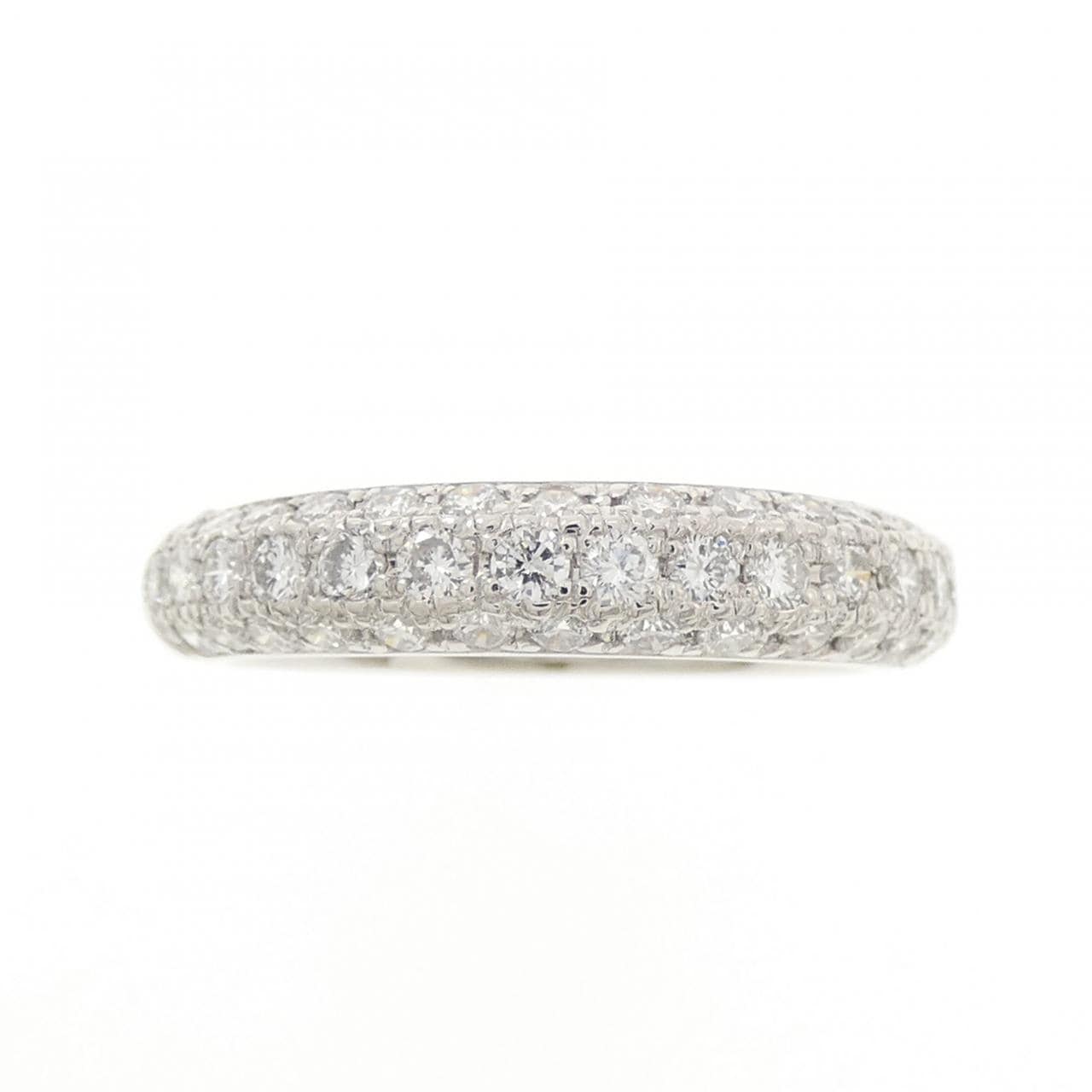 PT900 パヴェ ダイヤモンド リング 0.80CT