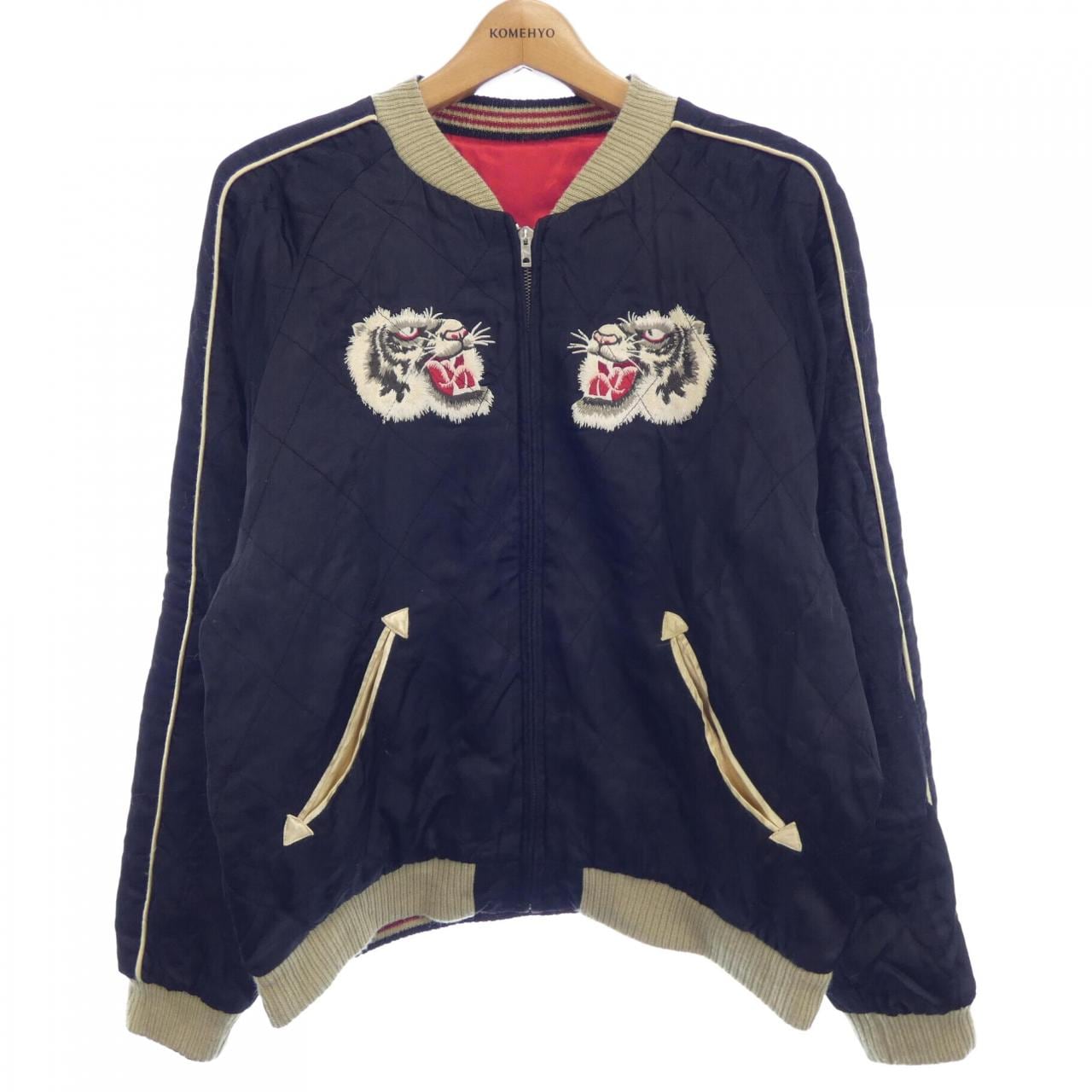 CROPPED HEADS stadium jacket