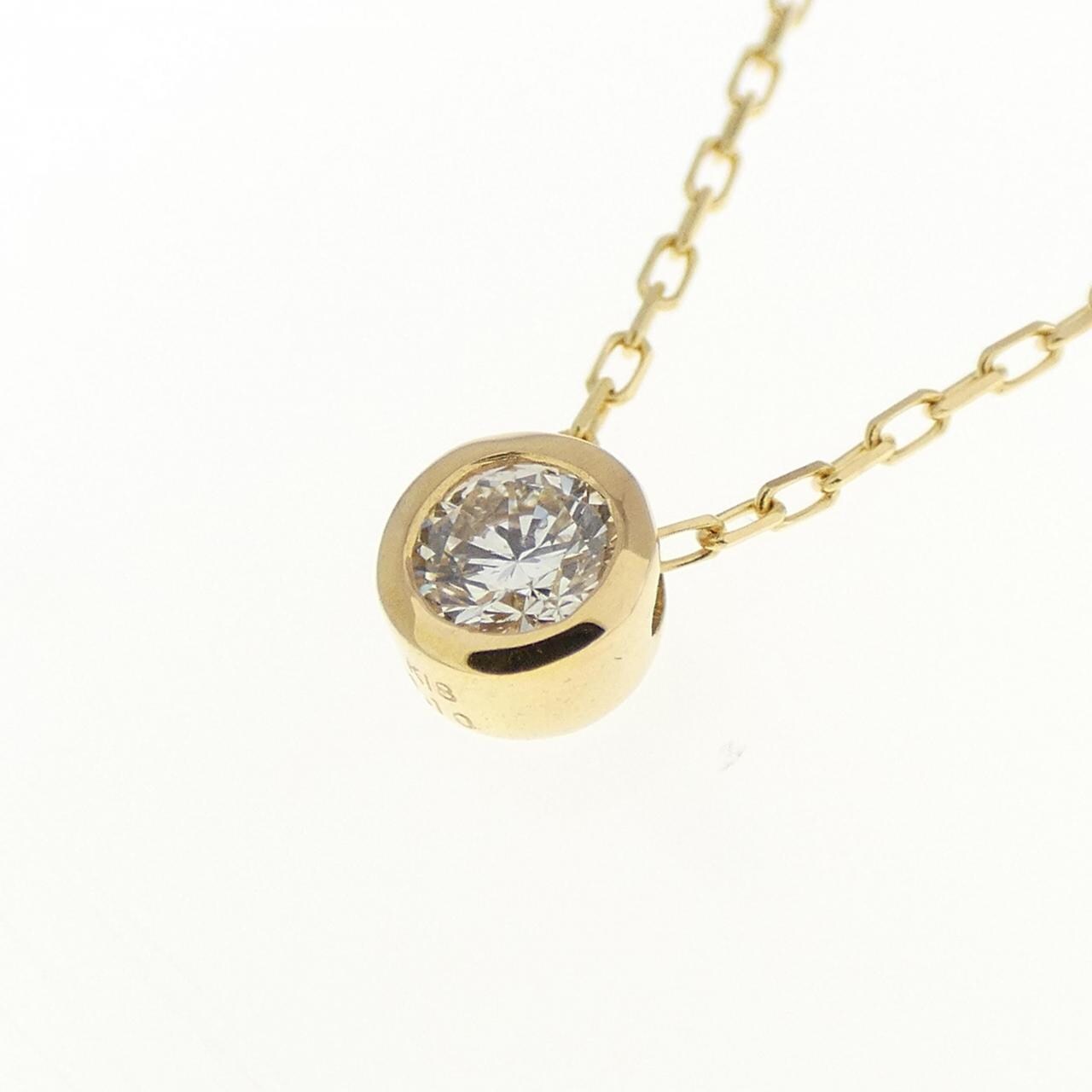 K18YG ダイヤモンド ネックレス 0.10CT