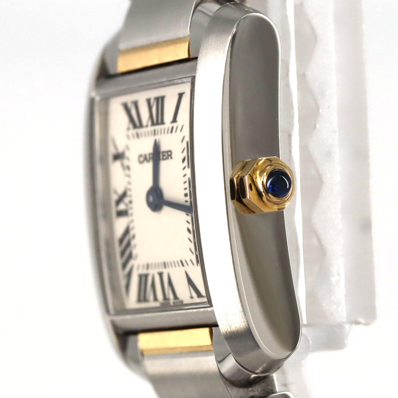 カルティエ タンクフランセーズSM コンビ W51007Q4 SSxYG クォーツ
