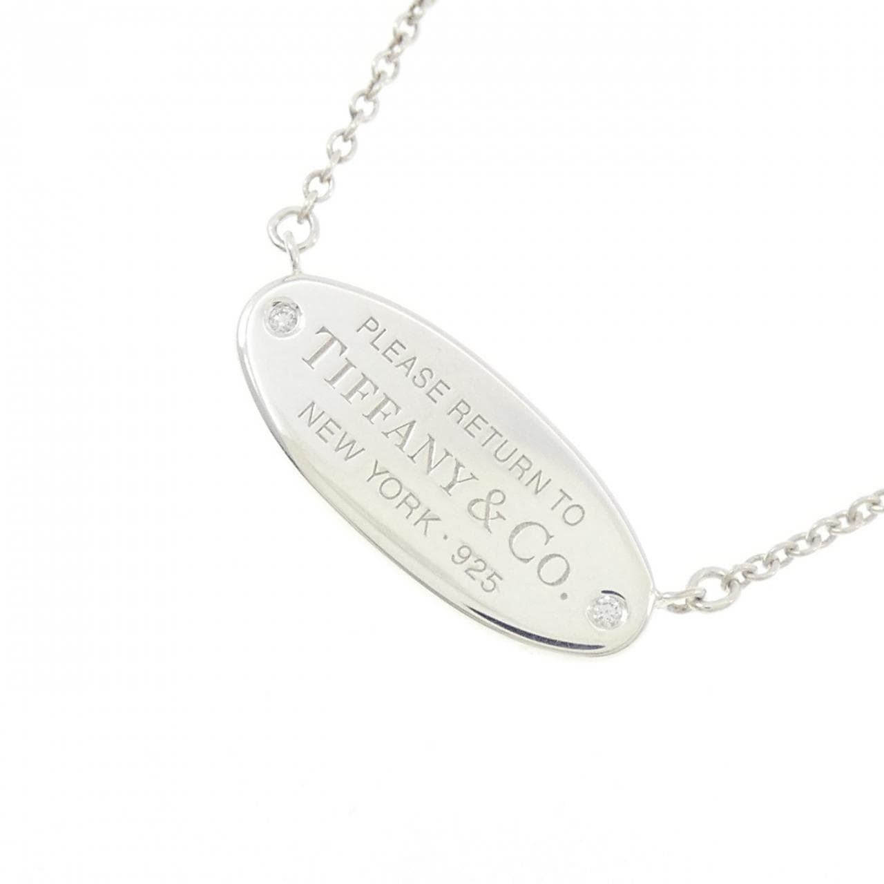 ティファニー リターントゥティファニー オーバルID ネックレス