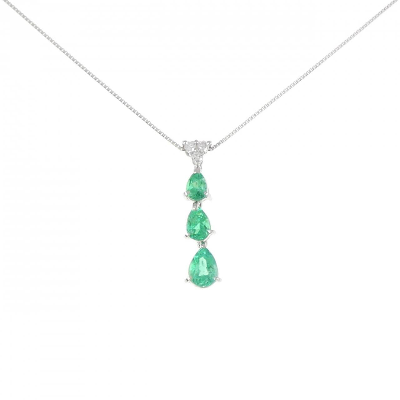 PT Emerald Necklace 1.59CT