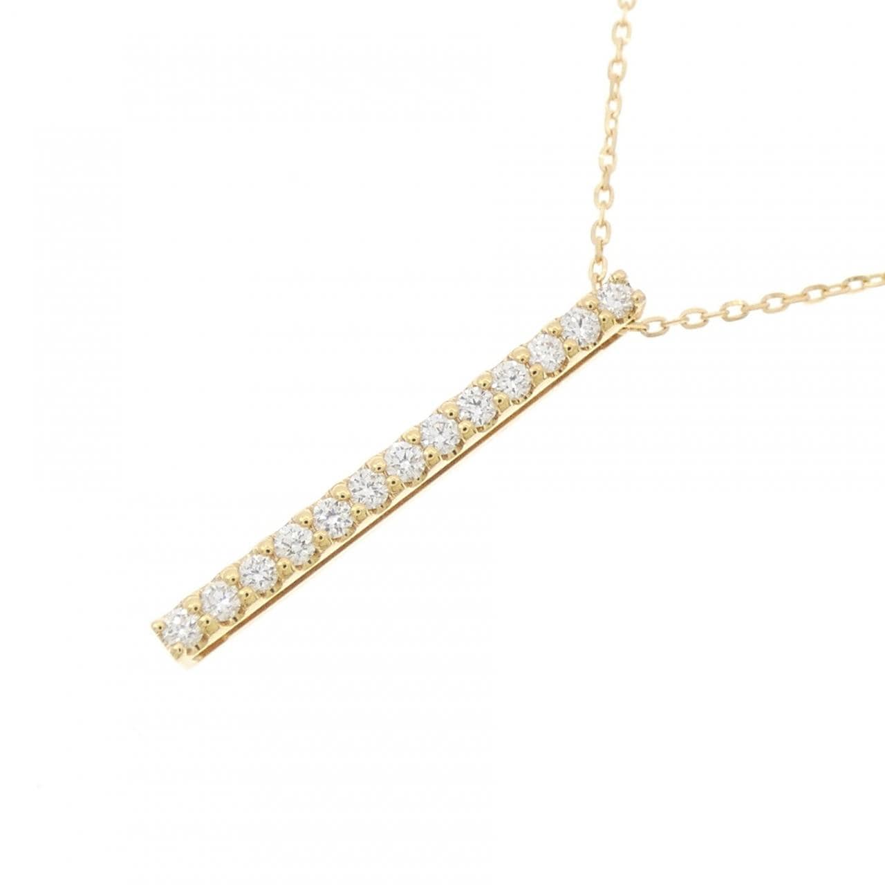 ポンテヴェキオ ダイヤモンド ネックレス 0.11CT