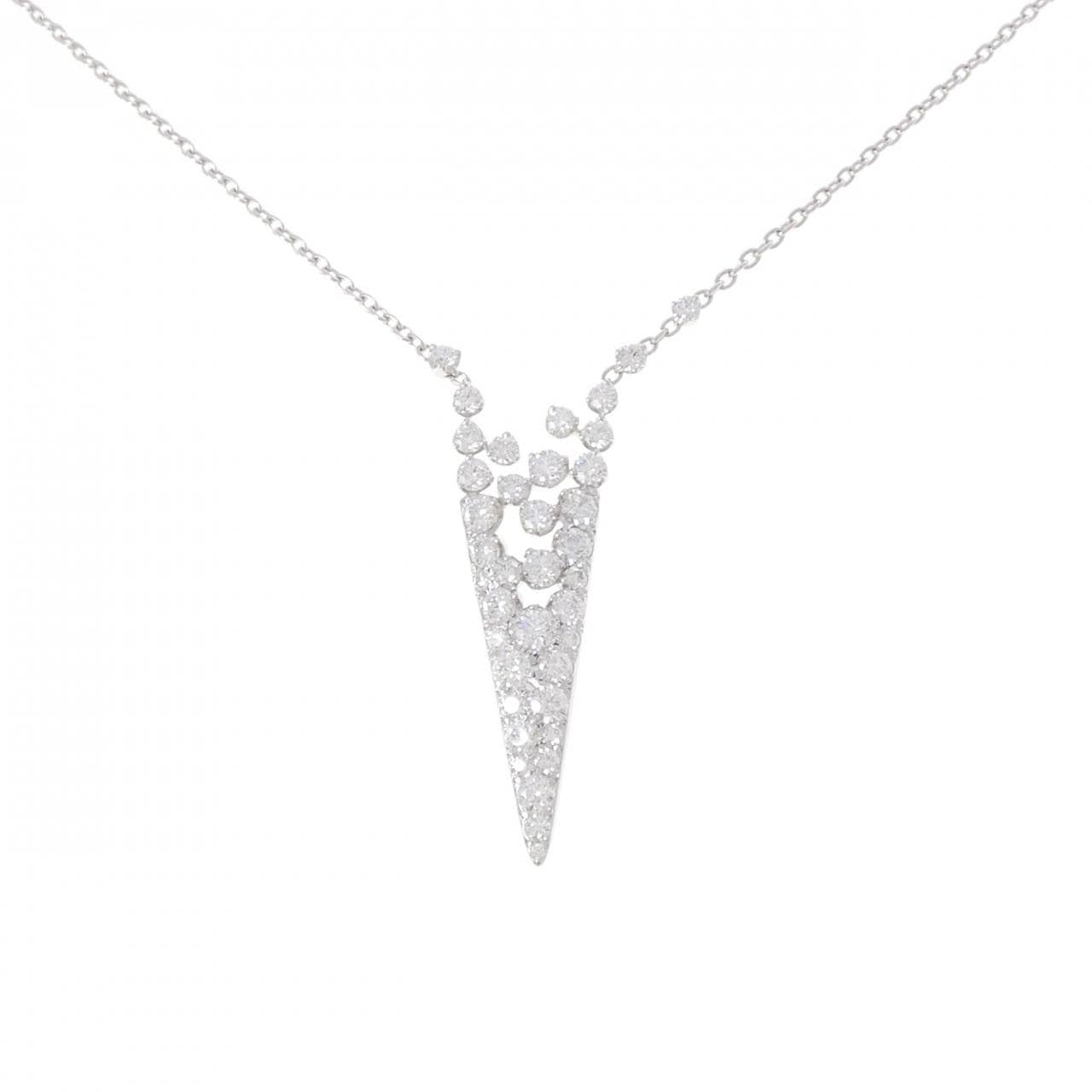 ミキモト ダイヤモンド ネックレス 1.73CT