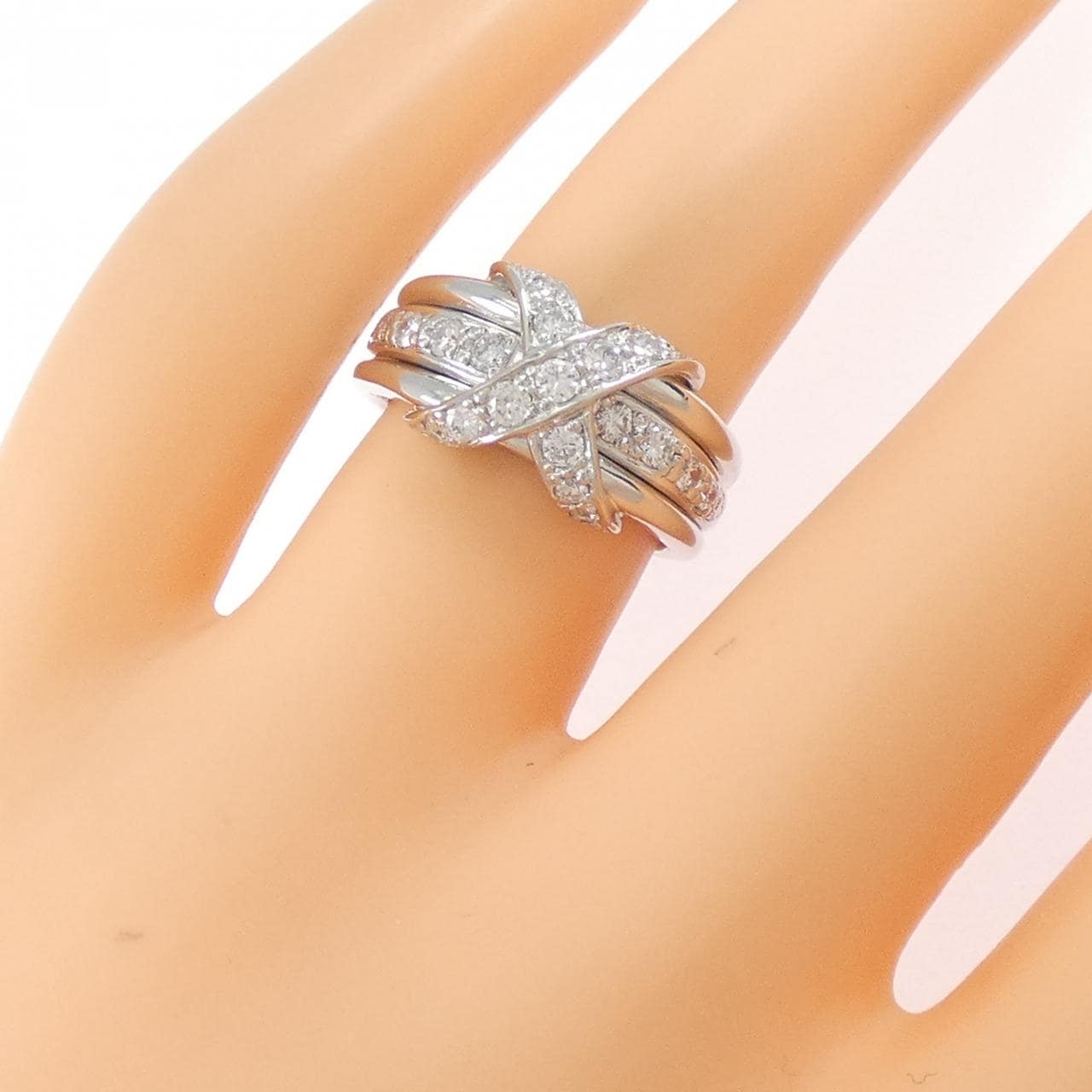 PT900 ダイヤモンド リング 0.53CT