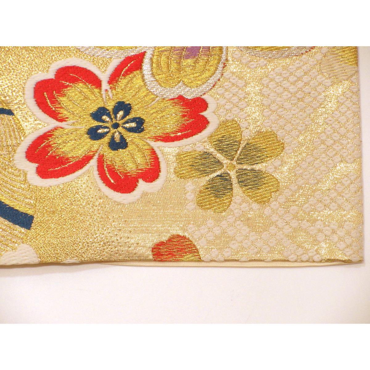 袋帯　芯なし仕立