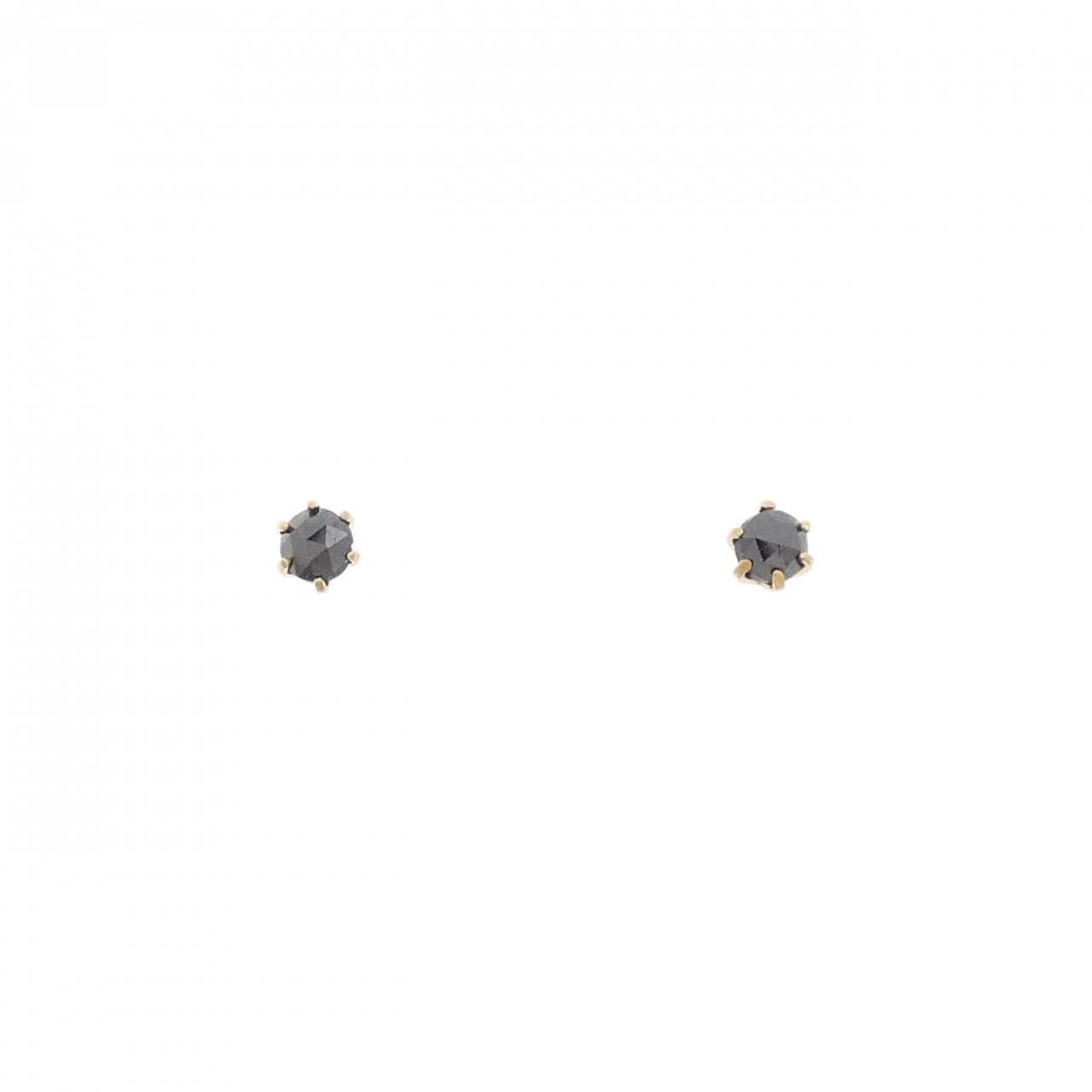 【新品】K18YG ダイヤモンド ピアス 0.10CT